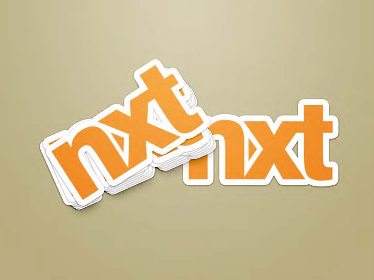 Autocolantes NXTPrint com recorte personalizado