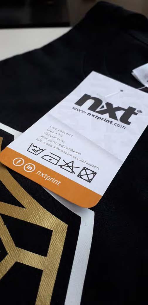 Etiqueta de roupa NXTPrint